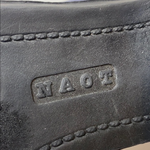 Naot Blue Suede Genuine Leather MaryJane Shoes 39 - Picture 5 of 10